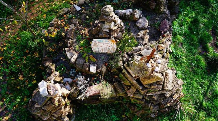 Kräuterspirale im Hortus Felix. Foto: Markus Gastl